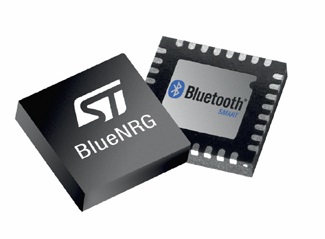 STマイクロ、アプセサリの小型・軽量化を実現する高効率Bluetoothコントローラ「BlueNGR」発表