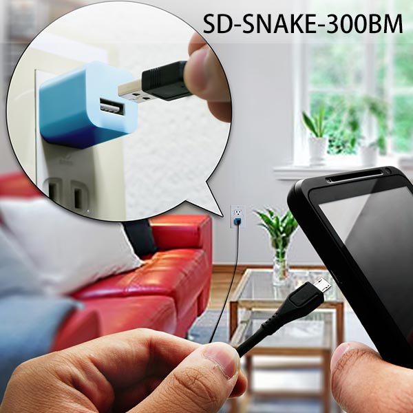 エアリア、ロングサイズmicroUSB-USBケーブルに長さ2mと3mモデルを追加