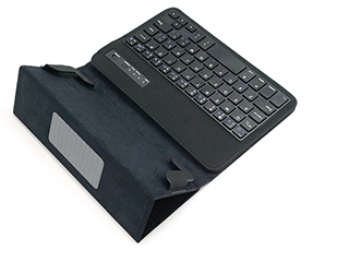 7インチならなんでも入る？脱着キーボード付きのタブレットケースがピーワークから