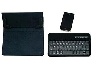 7インチならなんでも入る？脱着キーボード付きのタブレットケースがピーワークから