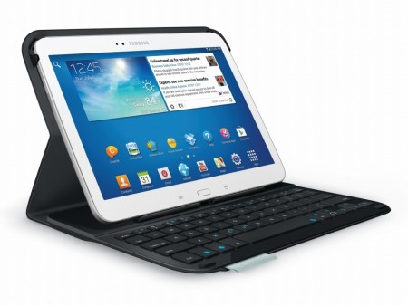 GALAXY Tab 3が極薄ノートPCに変身。「Ultrathin Keyboard Folio」Logitechから