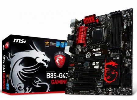MSI、H87/B85チップ採用のゲーミングマザー、「H87-G43 GAMING」「B85-G43 GAMING」