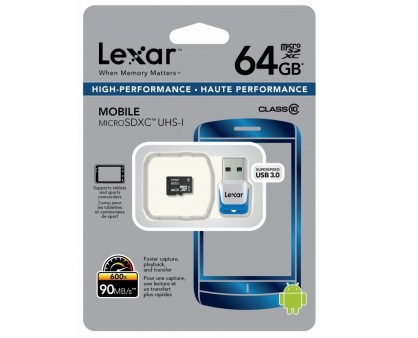 Lexar、最大90MB/s対応の600倍速microSDXCカード「microSDXC UHS-I Card(600x)」
