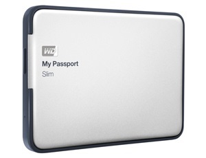 Western Digital、最大2TBの薄型ポータブルHDD「My Passport Slim」シリーズ発売