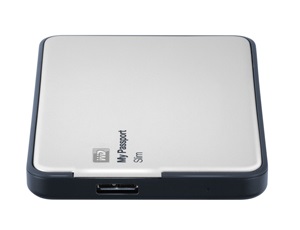 Western Digital、最大2TBの薄型ポータブルHDD「My Passport Slim」シリーズ発売