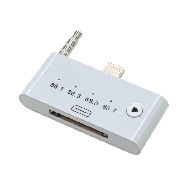 上海問屋、iPhone 5/iPod Touch対応FMトランスミッター「DN-10080」