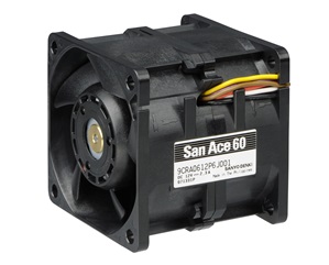 業界最高の風量と静圧を実現した60mm角二重反転ファン、山洋電気｢San Ace 60 CRAタイプ」