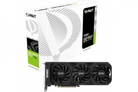 オリジナル基板＆クーラー採用のGTX 770 OC、Palit「NE5X770S1042-1045F」