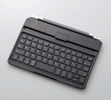 手帳にセットできる極薄のiPad miniキーボード、「TK-FBP060IBK」エレコムから来月発売