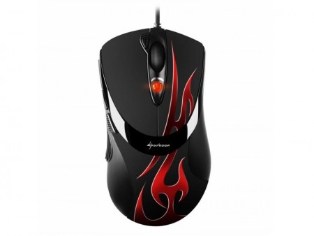 SHARKOON、高速光学式センサー搭載のゲーミングマウス「FireGlider Optical」リリース