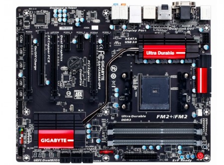 GIGABYTE、次世代APU「Kaveri」対応のSocket FM2+マザーボード「GA-F2A88X-UP4」など2機種