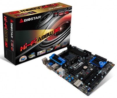 BIOSTAR、「Kaveri」対応を謳うA88X採用Socket FM2+マザーボード「Hi-Fi A88W 3D」
