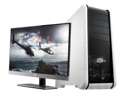 アーク、ブラック＆ホワイト仕様「CM 690 II Plus」採用のゲーミングBTO発売