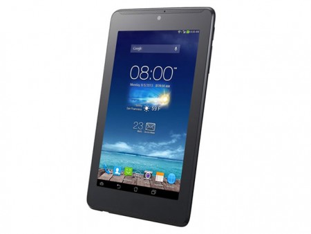 ASUS、3G通話対応 7インチHDタブレット「ASUS Fonepad 7」10月中旬発売