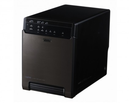 6種類のRAID機能を実装した一眼レフユーザー用大容量ストレージ、ロジテック「LHR-4BR80EFU3WR」