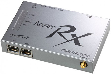 自立接続維持機能を内蔵したM2Mルータ、サン電子「Rooster RX」