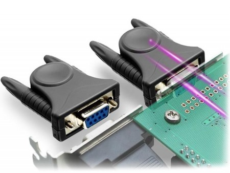 RS232Cコネクタを手軽にチェックできるループバックコネクタがエアリアから