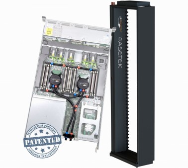 Asetekの水冷ラック「RackCDU with D2C」がミシシッピ大学のスパコン「Cray CS300」に導入