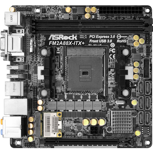 マスタードシード、「Kaveri」対応ASRock製Socket FM2+マザー、ATXから