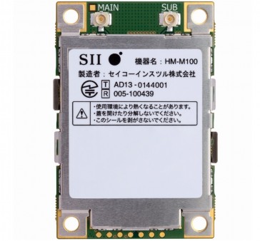 国内市場初のLTE/3G対応M2Mモジュール、セイコーインスツル「HM-M100」