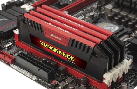 Haswell向け32GB（8GB×4）クアッドチャンネルメモリ、CORSAIR 「CMY32GX3M4B2666C11R」