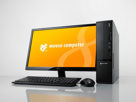 マウス、スリム筐体からタッチ対応液晶セットまでWindows 8.1搭載PC全5機種受注開始