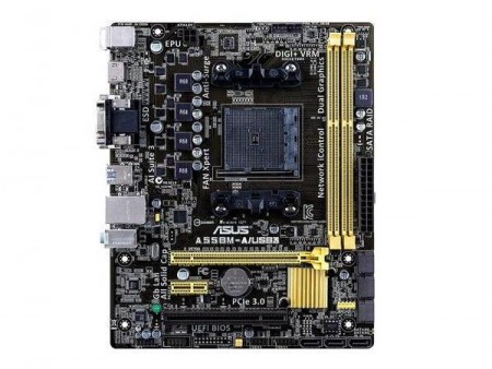 ASUSTek、高耐久＆OC耐性も良好なSocket FM2+のMicroATXマザー「A55BM-A/USB3」本日発売