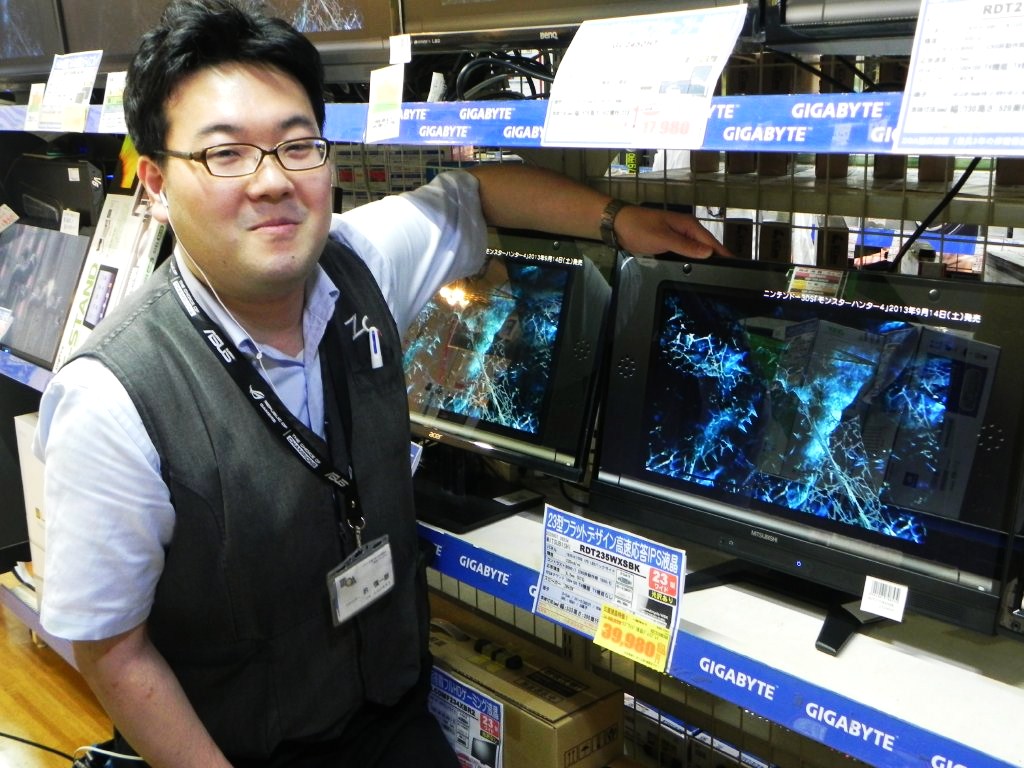 ZOA秋葉原本店の釣さん