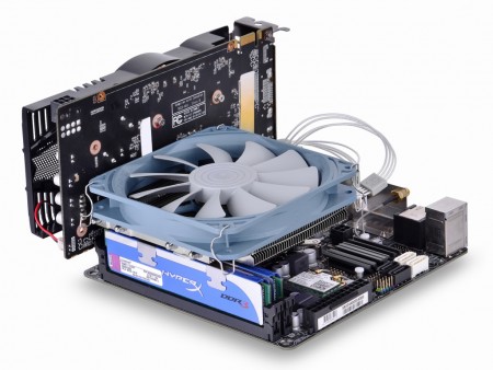 高さ60mmのMini-ITX向けロープロCPUクーラー、Deepcool「Gabriel」