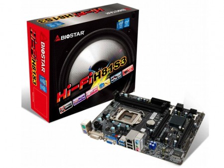 ハイレゾ音源対応のアンプ内蔵H81マザー、BIOSTAR「Hi-Fi H81S3」リリース