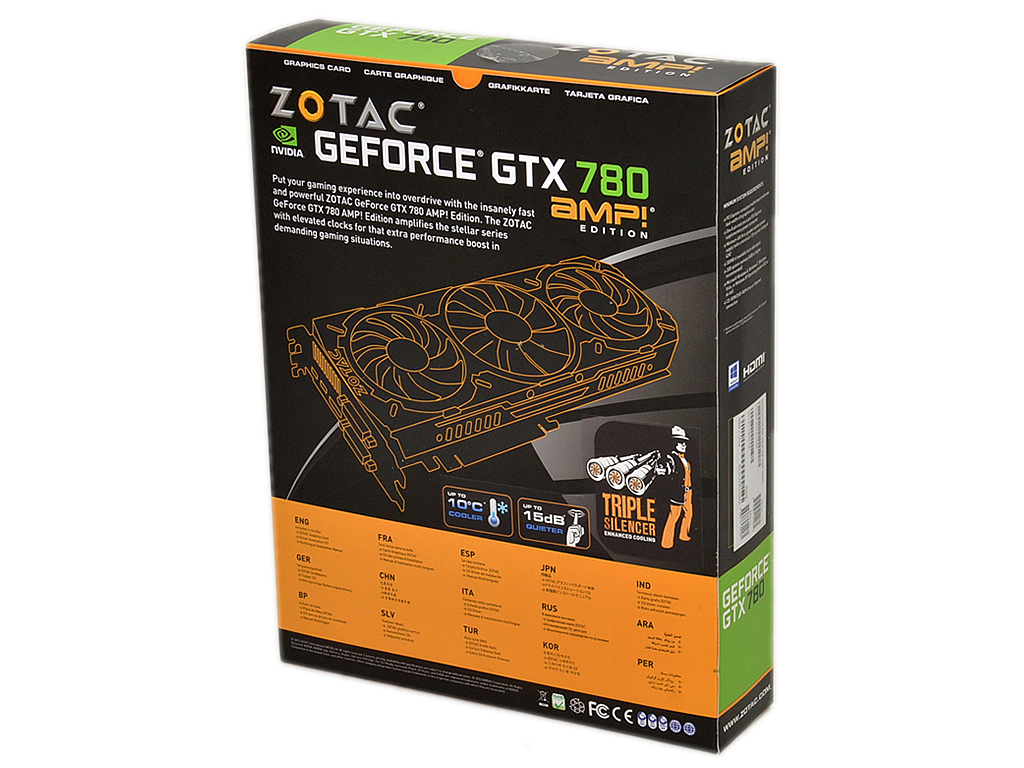 Ge Force最強の一角。NVIDIA専科 ZOTACが贈るワールドクラスの最高峰「GTX 780 AMP Edition