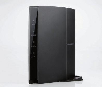エレコム、802.11acドラフト対応の高速無線LANルーター計3モデル10月下旬発売