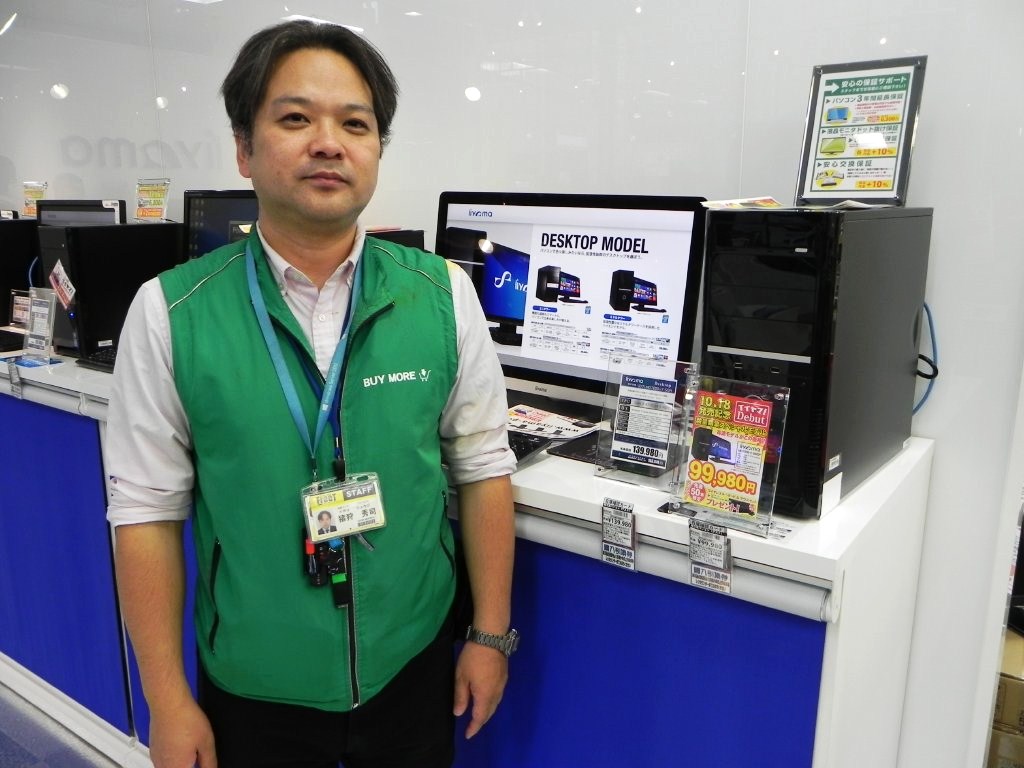 BUY MORE秋葉原本店の猪狩さん