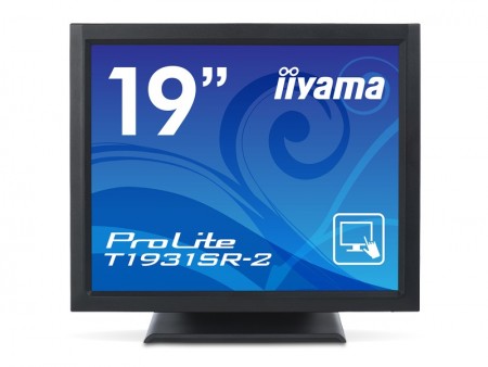汎用性の高い「抵抗膜方式」タッチパネル採用19インチスクエア液晶、iiyama「ProLite T1931SR-2」