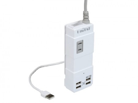 USB給電ポート搭載でスマホもタブレットも充電OK。HUB機能付OAタップがプリンストンから11月発売