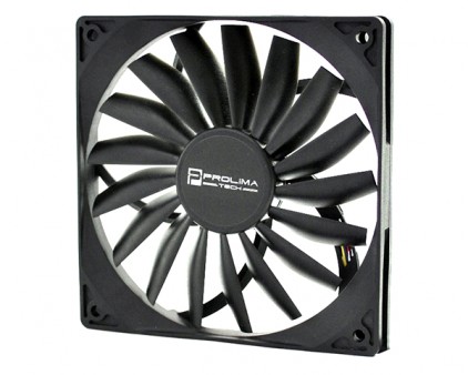 厚さ15mmのスリム120mm口径ファン、PROLIMA TECH「Ultra Sleek Vortex 12」