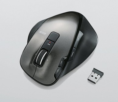 エレコムの“究極グリップマウス”に新作。ゲーミングモデル「M-XG3GBK」など2製品来月発売