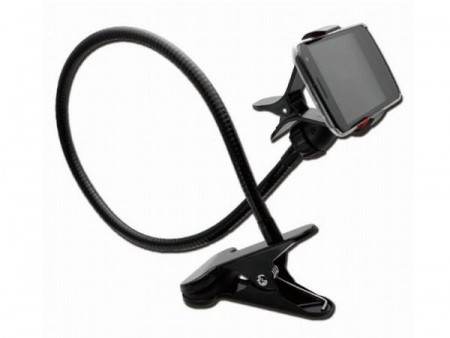 エアリア、長く長く伸びる67cmのスマホ向けフレキシブルアームスタンド「SMART HOLDER 5」リリース