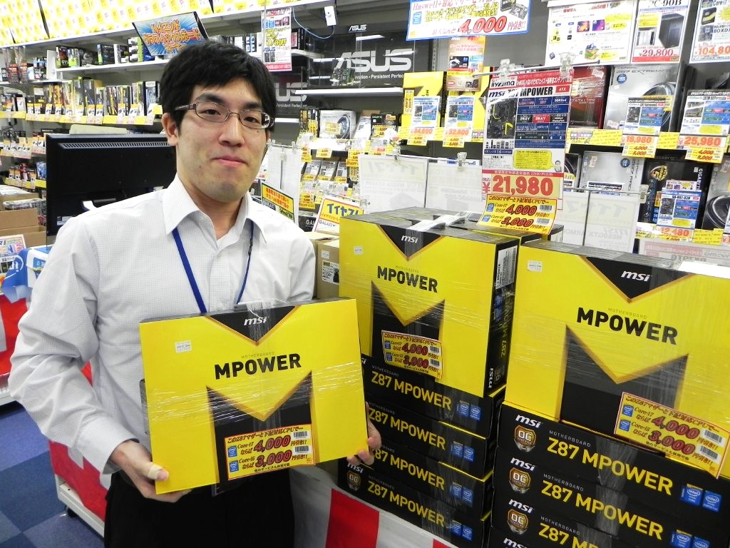BUY MORE秋葉原本店の池上さん