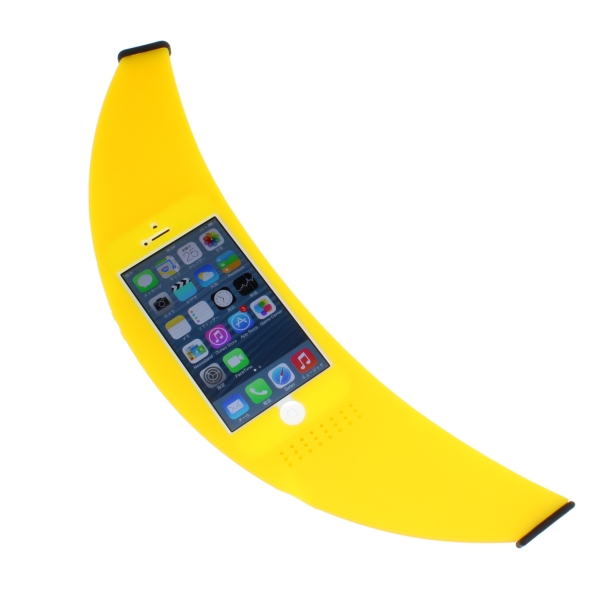 これで一躍人気者間違いなし。実物よりもデカいバナナ型iPhone 5/5sケースが上海問屋から