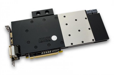 EK Water、MSI「N780GTX Lightning」向けフルカバー水冷ヘッド「EK-FC780 GTX Lightning」