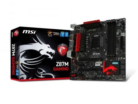 Killer NICなど機能充実のゲーマー向けMicroATXマザー最高峰、MSI「Z87M GAMING」デビュー