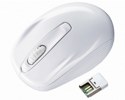 読み取り精度が大幅向上。紙や布でも使えるスーパーブルーLEDマウス、サンワサプライ「MA-WBL27」