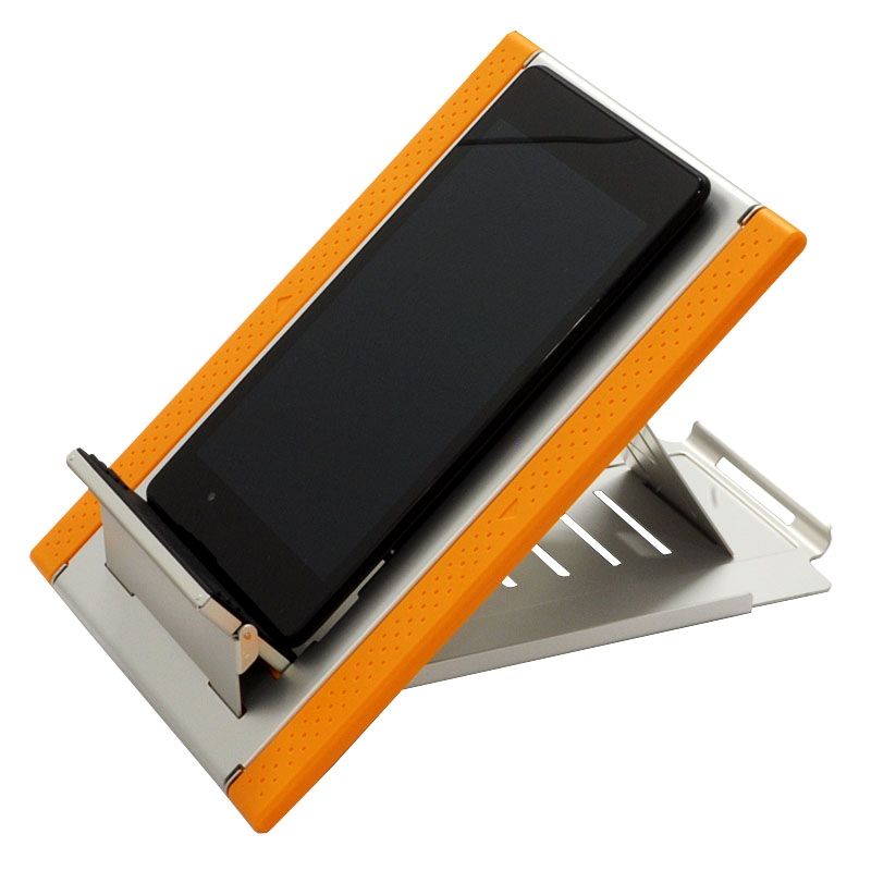 アユート、コンパクトな軽量アルミ製タブレット＆ノートPCスタンド「ENGB-100」発売