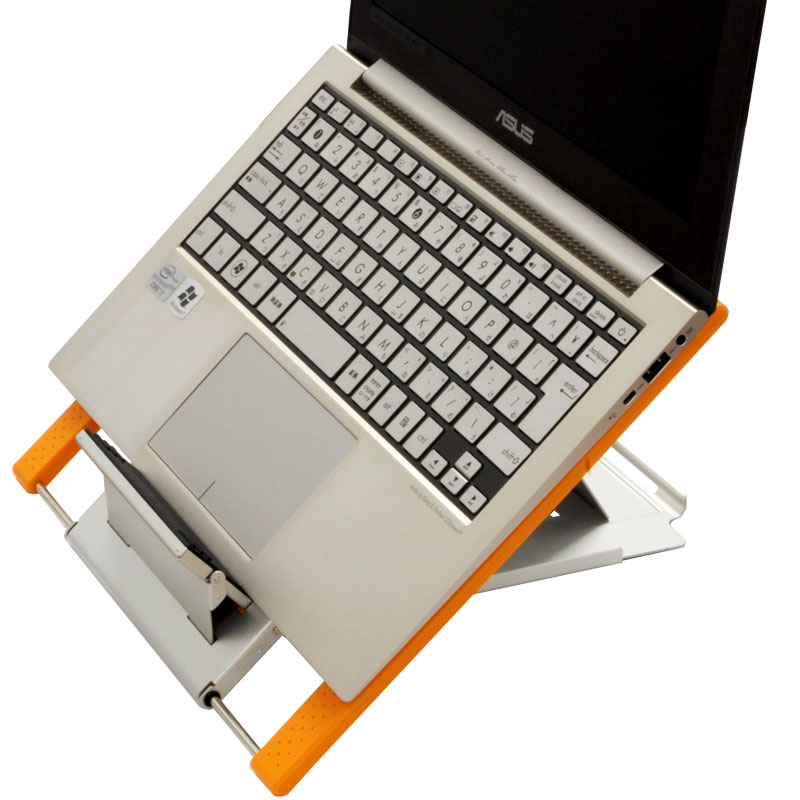 アユート、コンパクトな軽量アルミ製タブレット＆ノートPCスタンド「ENGB-100」発売