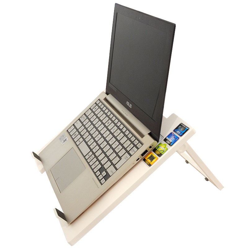 140mm口径ファン搭載のノートPCクーラースタンド、アユート「GMXNOTESTAND / FAN14CM」発売