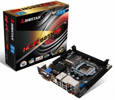 BIOSTAR、ビジネス向けチップセットIntel B85採用マザーボード全8モデルリリース