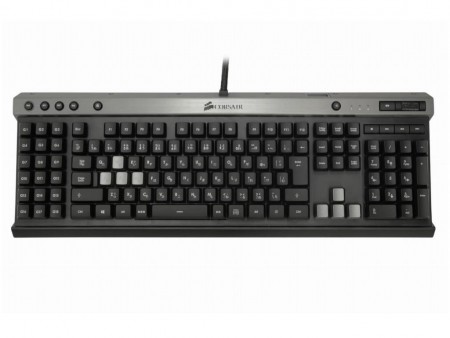 最大54マクロ＆1,677万色イルミネーションのゲーミングキーボード、CORSAIR「Raptor K50 JP」