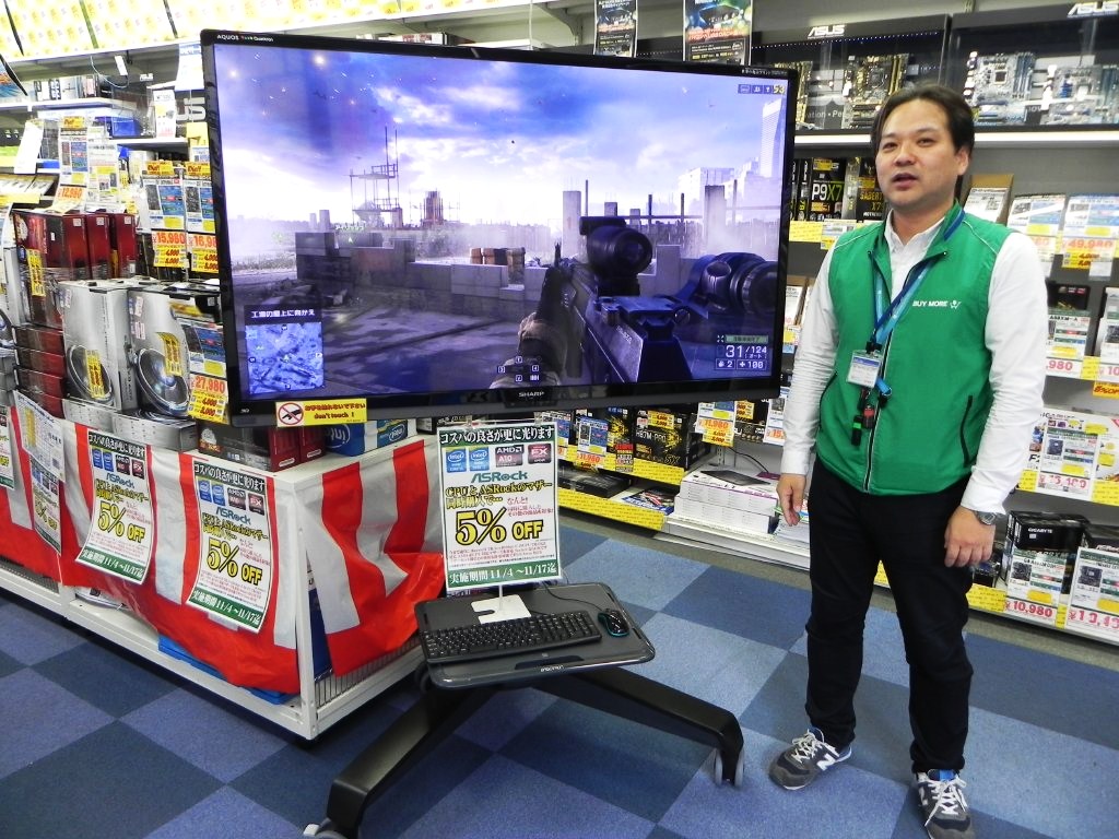 BUY MORE秋葉原本店の猪狩さん