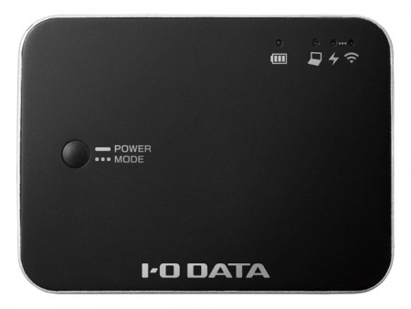 5,000mAhバッテリー内蔵のWi-Fiストレージリーダー、アイ・オー・データ「ポケドラ」